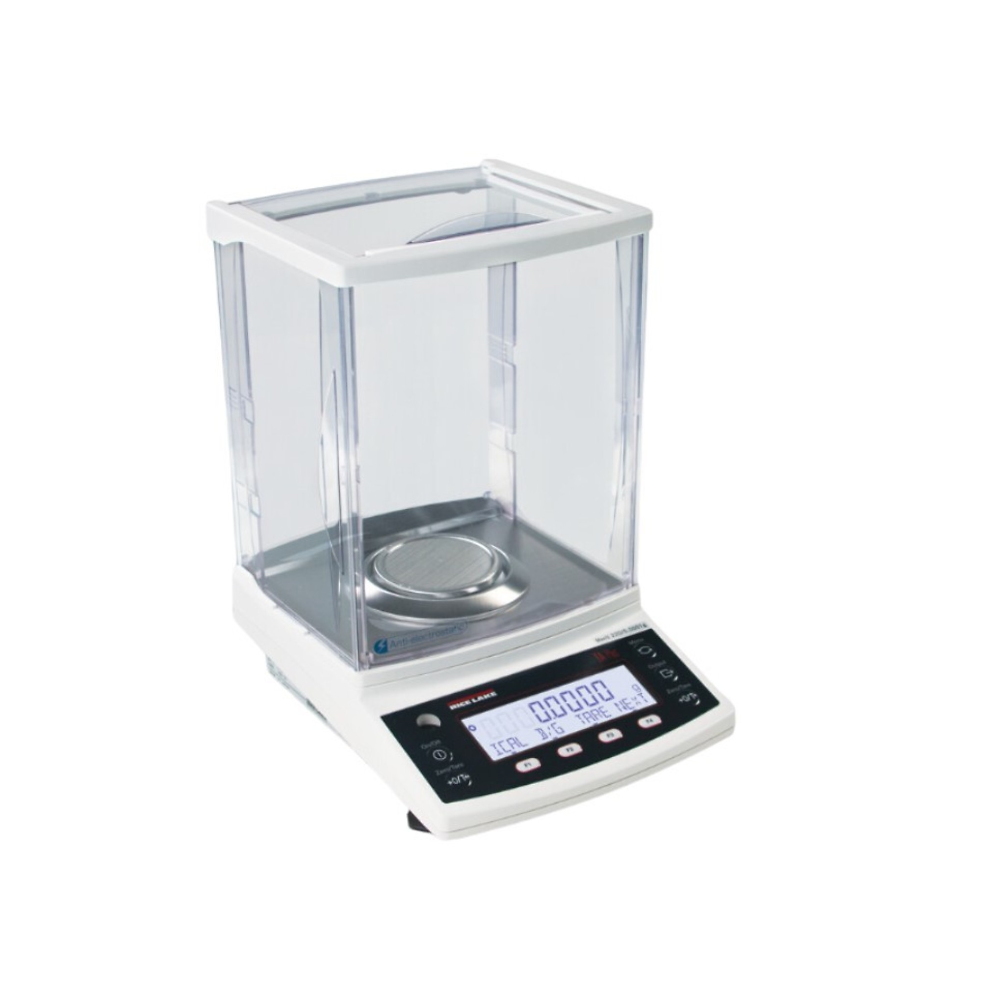 Rice Lake Analytical Balance - 120g x 0.0001g, 8.9in. x 8.4in. Platform, Anti-Electrostatic Windshield, Model# TA Plus-124